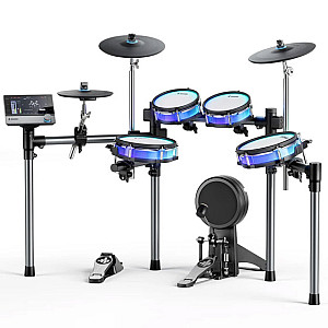 Donner BackBeat Electric Drum Set with High Tech 7 inch Touchscreen